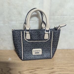 GUESS Black and Tan Women's Bag